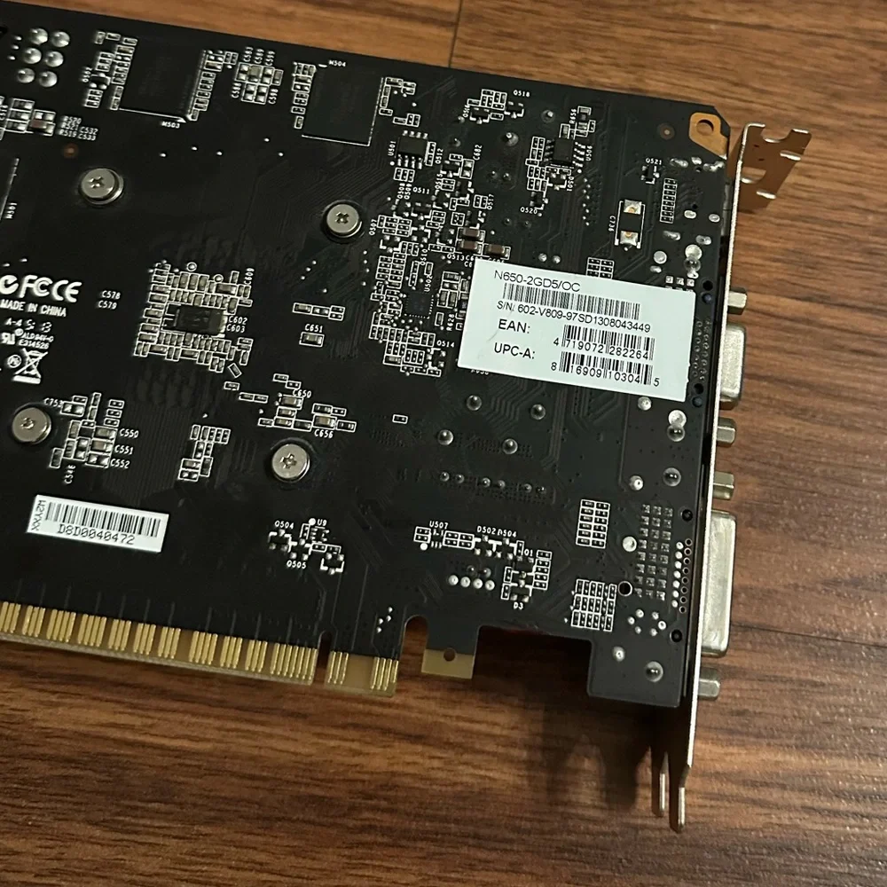 MSI GeForce GTX 650 2GB Video Graphics Card